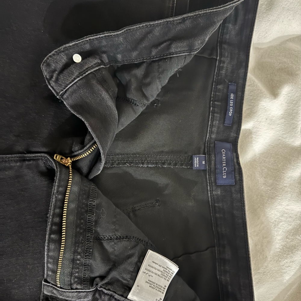 Charter Club Dark Flare & Wide Leg Jeans - Picture 10 of 12